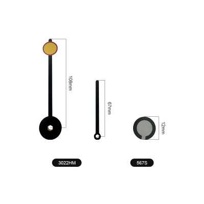 Hongqian Movement Watch Accessories Decorative Painting Accessories Quartz Clock Accessories Sun Horizon Clock Hands