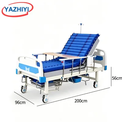 YAZHIYI Standard Medium Curve Nursing Bed With Sleep Silent Pump Anti-Bedsore Air Mattress For Home Elderly Patient Care