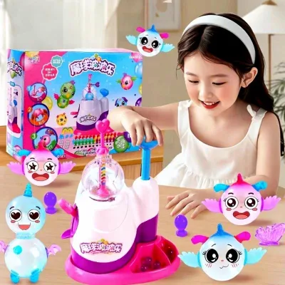 New Creative Arts Crafts Diy Toys Inflator  Balloon Stuffing Machine Magic Balloon Novelty Toys for Birthday Present