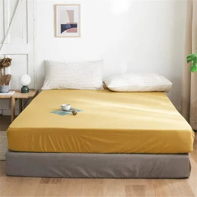 Ready to Ship Fitted Sheet,4 Way Stretch, Microfiber for Standard Mattress and Air Bed Mattress From 8-14 Inch