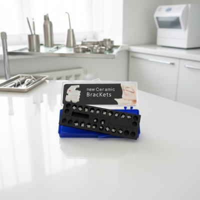 Orthodontic Material Dental Equipment Dental Orthodontic Ceramic Brackets