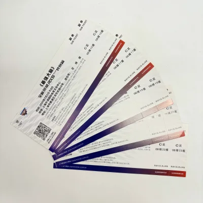 High Quality Digital Printing Custom Card with Serial ID Number