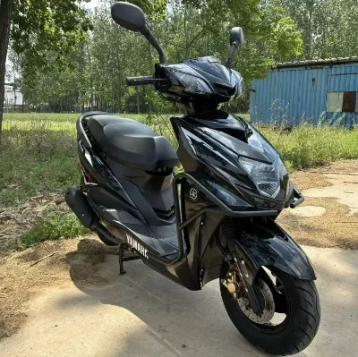 Pre-owned Yamaha Shangling 125cc Gas Scooter Durable Petrol Pedal Motorcycle Adult Street Scooter