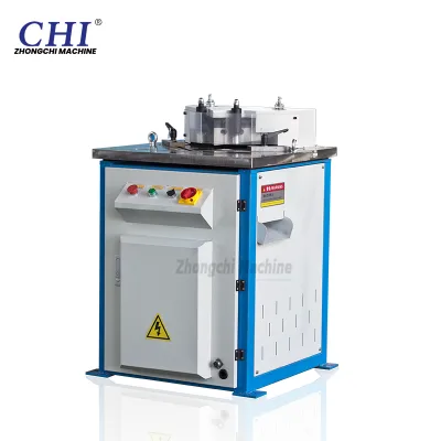 ZCJX Hydraulic 4*200 Right Angle Shearing Equipment Auto Duct Line for Stainless Steel HVAC Duct Machine