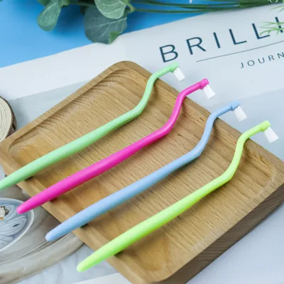 Orthodontic Adult Toothbrush Bundle Soft Disposable Nylon Bristle Special Implant Elbow Care Braces Interdental Cleaning