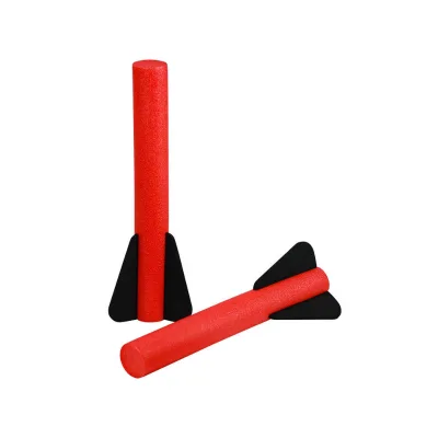 Ggntkids Custom Outdoor Safety Toys Rocket Launchers Pearl Cotton EVA EPE Flying Rubber Bands Finger Ejection Rocket Artillery