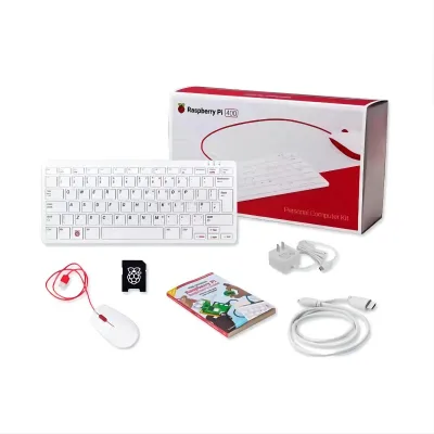 Raspberry Pi 400 Personal Computer Kit Quad-core 64-bit Processor Desktop Raspberry Pi 400 Kit Raspberry Pi Starter Kit