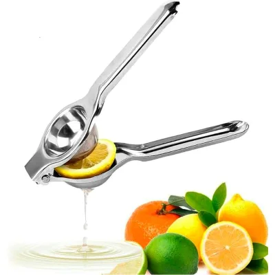 Factory Lemon Squeezer Zinc Alloy Lemon Clip Fruit Juicer Clip Can Lpgo Color Customized