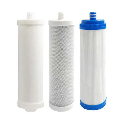 10 Inch Water Filter Cartridge Set PP CTO UDF Carbon Filter Replacement Cartridges for Household RO Water Purifier System