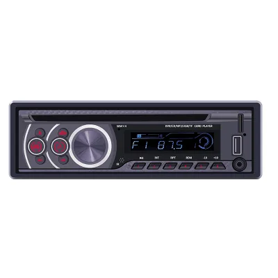 Factory Supply High Quality 12V 1 Din Car CD MP3 Audio Player with Handsfree Call