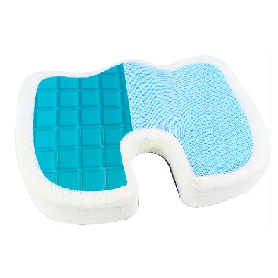 Coccyx Orthopedic Cooling Gel Memory Foam Car Chair Wheelchair Seat Cushion