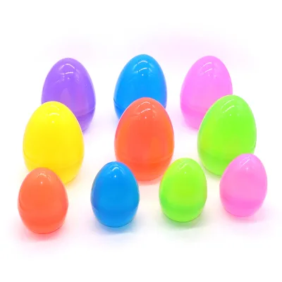 Factory Customized Multi-color Plastic PP Egg Capsule Toys