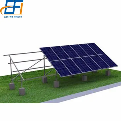 Galvanized Steel Unistrut PV Tilt Mounting Frame Aluminum Frame Rack Solar PV Panel Supporting Frame