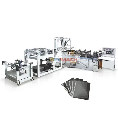 Factory Manufacturing pp Roll 11 Hole File Pocket Making for File Sleeve Sealing and Cutting