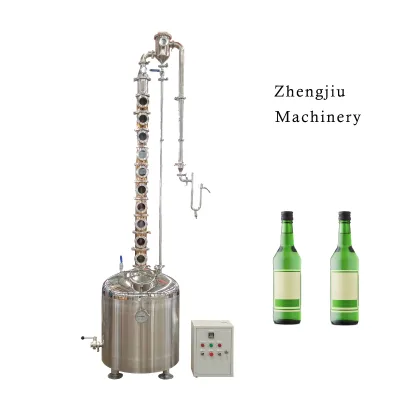 200L 300L Destilador Industrial Industrial Distillation Column Alcohol Still