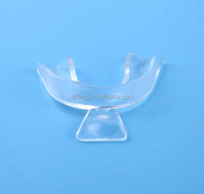 Teeth Whitening Hot Molding Mouth Trays With Handle Hot Water Molding Large Size Mouth Trays Teeth