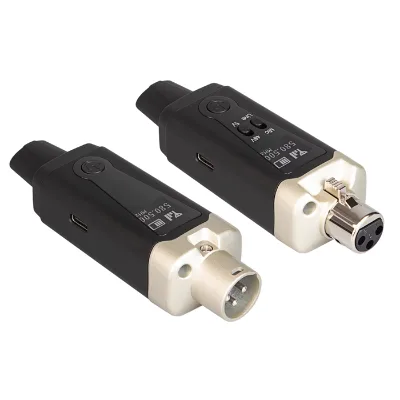 Portable wireless handheld stage microphone