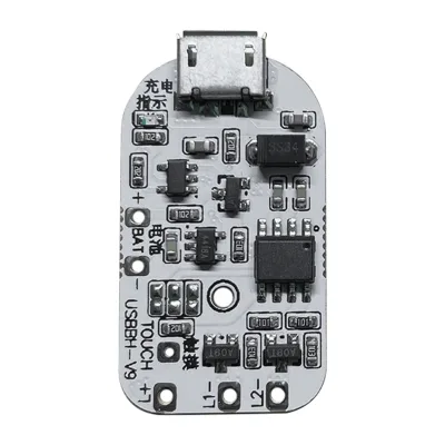 DC 5V Stepless Dimmer Module 5W Dual-Color LED Driver 0-100% Touch Control LED Lamp Board USB Charging Isobaric Output