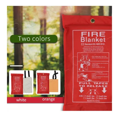 Reusable Fiberglass Soft Fire Retardant Blanket Home Kitchen Emergency Prepared Fire Blanket