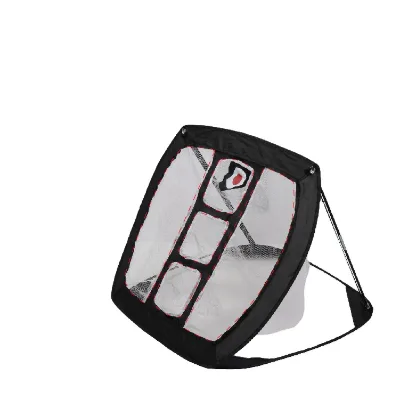 High Quality Factory Manufacture 34*26.5*27" Golf Net Target Foldable Golf Chipping Net With Mat