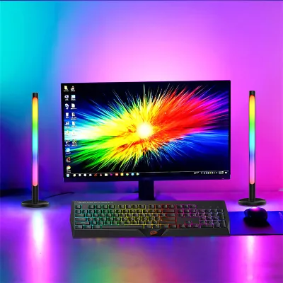 Dropshipping Pickup Rhythm LED Strip Light APP Control Music Atmosphere Light RGB Colorful Tube Light Decorative Table Lamp