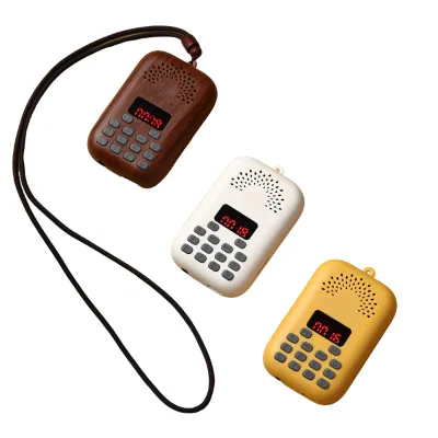 Top Quality Hot Sale 500 MAh Rechargeable Customized Music Player Gift for Buddhist Meditation Music Player