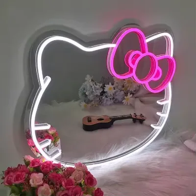 Modern Mirror Neon Sign Colorful Neon Sign Led Neon Sign for Party