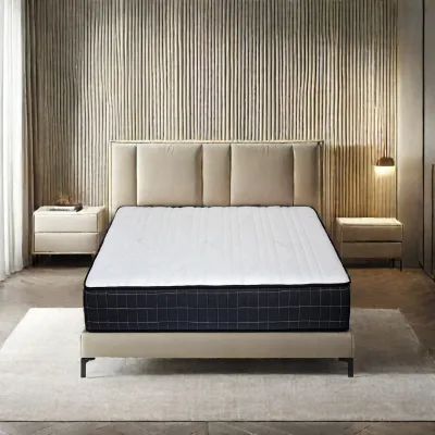 5 Star Hotel Memory Foam Mattress Twin Size Compressed Packing Spring Mattress 180 200 Colchones