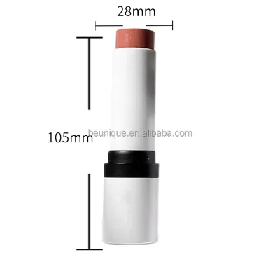Lilywild Double Head Blush Sticks 3 in 1 Cheek Blush  Lip Tint Eye Shadow Makeup Cream Blush Stick With Brush