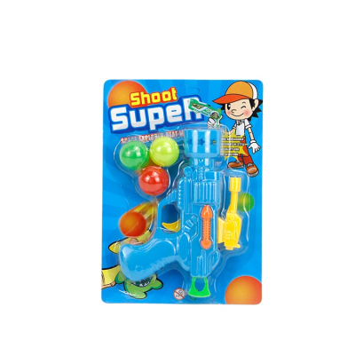 Wholesale Kids Gun Toys Plastic Ping Pong Ball Shooting Gun Toys
