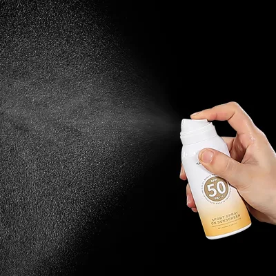 Production Organic Body and Face Sunscreen Spray Moisturizing SPF50 Sunscreen Spray High Protection Original Brand Manufacturing