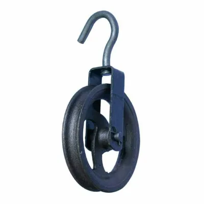 BLACK BLOCK CAST IRON Pulley