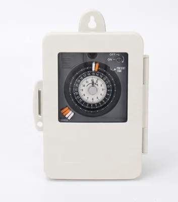 High Quality Waterproof Digital Time Switch 100-240VAC 30A Timer with Metal Box