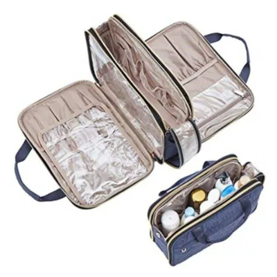 New arrival Cheap Makeup Bag Portable Large Capacity Fashion Polyester Makeup Bag