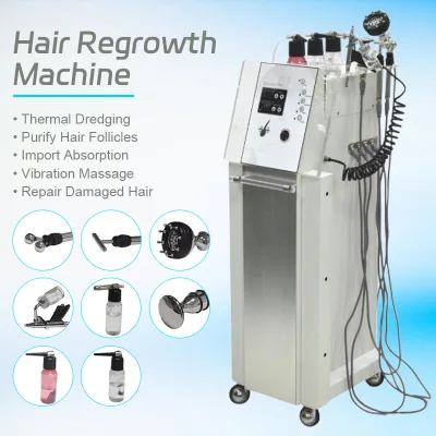 Factory Price 8 in 1 Scalp Massager Professional Hair Regrowth Deep Cleaning Hair Scalp Massage Hair Device