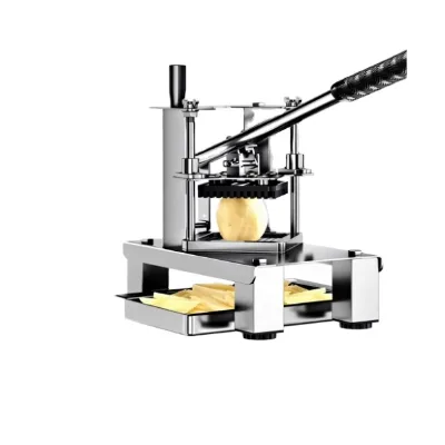 Vegetable Cutter Slicer Potato Chipper Eco Friendly 220V Stainless Steel for Cooking Oil Factory Use Vegetable Cutter Potato Sli