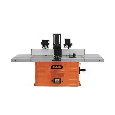 CE Certified Table Vertical Router 1500W Vertical Spindle Moulder with 2 Extend Work Tables