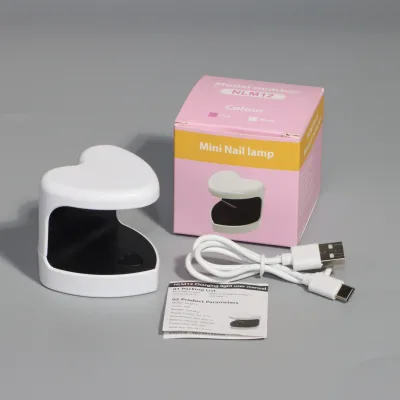 Rechargeable Professional Mini Desktop Nail Lamp LED Nail Beauty Salon Table Lamp