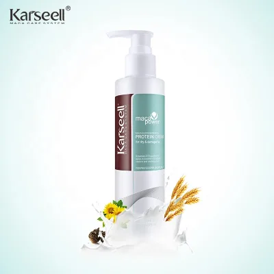 OEM ODM Welcomed Hair Treatment Collagen Hair Maca Extract Repair Leave-in Conditioner With Argan Oil