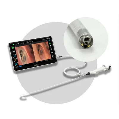 Endoso 2.2mm 2.4mm 2.8mm Digital Endoscope Camera Disposable Flexible Bronchoscope for Pediatric and Adult