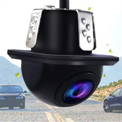 DeYongwang Car Straw Hat Punched Starlight Night Vision Waterproof 720P HD AHD Backup Camera with Wide Angle Blind Spot Coverage