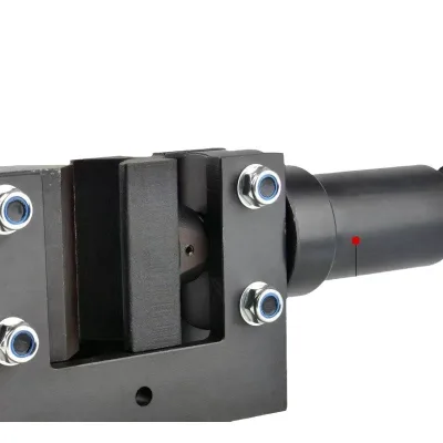 CB-120C hydraulic steel plate bending machine, copper and aluminum bar, split-type flat iron 90-degree bending
