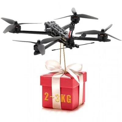 7 10 13 15 18 Inch High Payload Video Camera Uav Quadcopter Fpv Drone