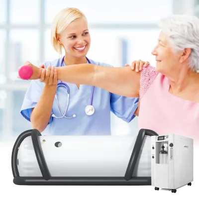 1.5 ATA Soft shell Hyperbaric Oxygen Multiplaces health care Chamber for sports center clinics hbot chamber