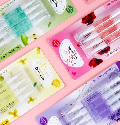 2025 4Pcs Custom Cuticle Oil Twist Pen Nail Nutrition Oil Pens