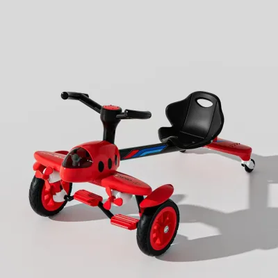 Children's Drifting Car Front Wheels with Silent Rubber Anti Pulleys, Silent Lights, Universal Wheels, Drifting Car