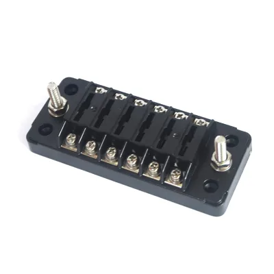 ST Blade Fuse Block 6 Independent Circuit With Cover Marine 4x4 4WD