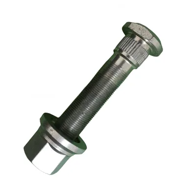 Premium OEM Grade 12.9 Wheel Bolt for FUWA Axle Anti-Rust Zinc Black Treatment New Truck Fasteners 1 Year Warranty