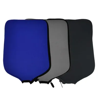 Hot Selling  Custom Pattern logo Neoprene Paddle Bag Pickle Ball Paddle Cover Pickleball Racket Sports Storage Bags Pouch