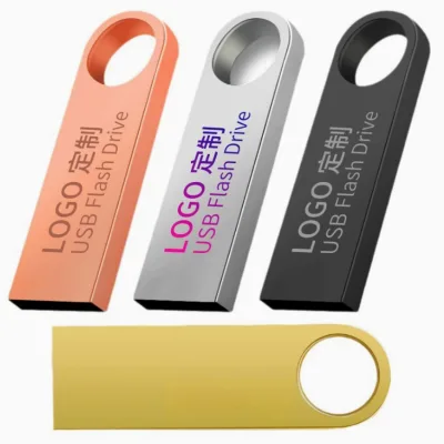 Waterproof Metal USB 3.0 Flash Drive 16GB 32GB 64GB 128GB Custom Lettering Gift U Disk for Car Phone Business Promotion